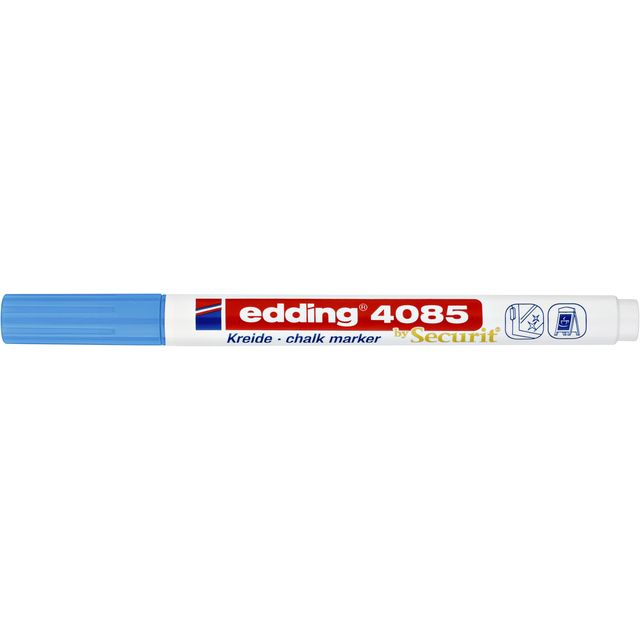 Edding - Kreidemarker 4085 rund 1-2mm hellblau