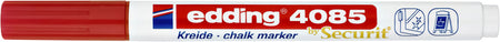 Edding - Kreidemarker 4085 rund 1-2mm rot | 10 Stück