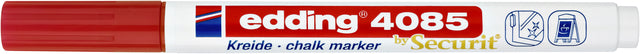 Edding - Kreidemarker 4085 rund 1-2mm rot | 10 Stück