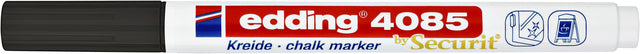 Edding - Kreidemarker 4085 rund 1-2mm schwarz | 10 Stück