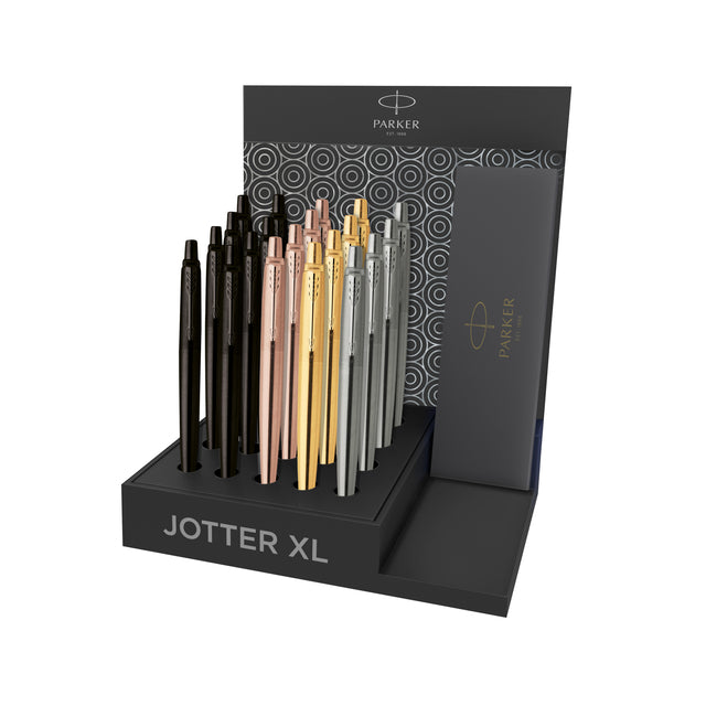 Parker - Kugelschreiber Jotter XL Monochrom sortiert mittel 20 Stück