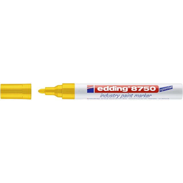 Edding - Paintmarker 8750 Industrie 2-4mm gelb