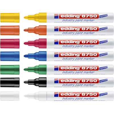 Edding - Paintmarker 8750 Industrie 2-4mm schwarz