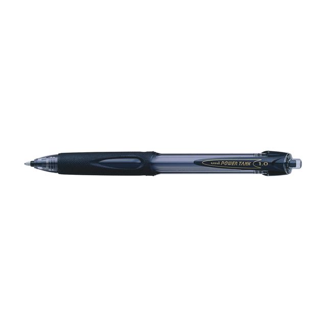 Uni-Ball - Kugelschreiber Powertank medium schwarz | 12 Stück