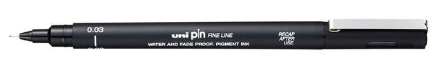 Fineliner Uni-Ball Pin 0,03 mm schwarz