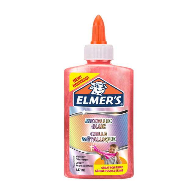 Kinderkleber Elmers Metallic Pink