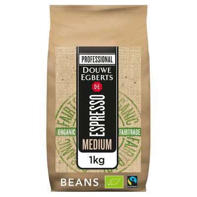 Douwe Egberts - Kaffee-Espressobohnen mit Bio-Messe | 6 Stück