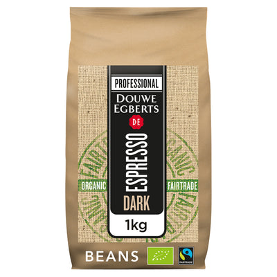Douwe Egberts - Kaffee Espressobohnen dunkel org fair | 6 Stück