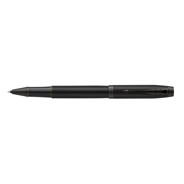 Parker - Tintenroller IM Achromatic mattschwarz fein