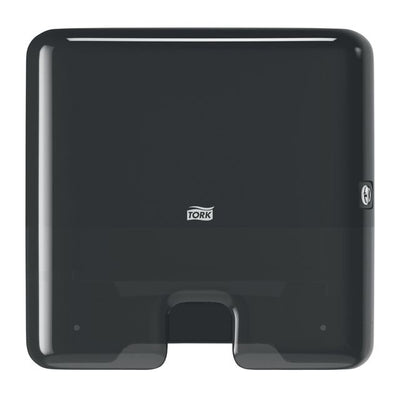 Tork - Handtuchspender H2 Elevation Xpress klein schwarz 552108 | 150 Stück