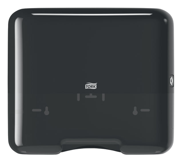 Handtuchspender Tork Mini H3-Erhöhung für C und Z-Fold Handtuchschwarz 553108