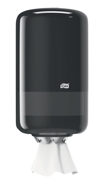 Reinigungspapierspender Tork mini m1 schwarz 558008 | 1 Stück