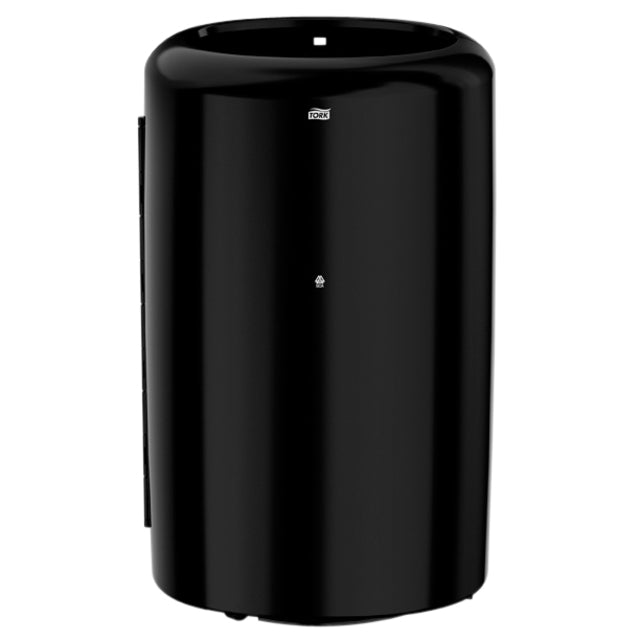 Tork - Abfallbehälter B1 Elevation ohne Deckel 50 Liter schwarz 563008 | 18 Stück
