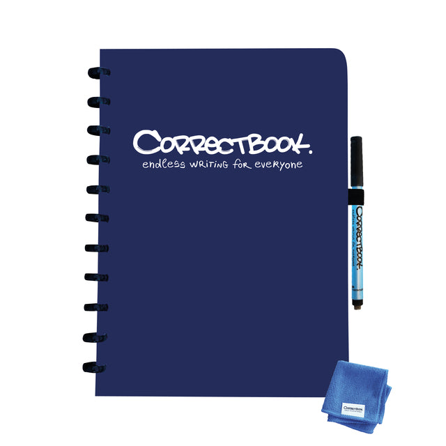 Correctbook - Notebook CorrectBook A4 Blanco 40BLZ MN Blue | 1 Stück