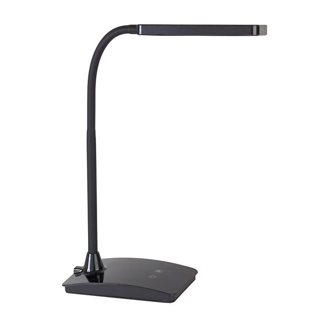 Maul - Schreibtischleuchte Pearly LED-Sockel dimmbar Farbe Vario Schwarz