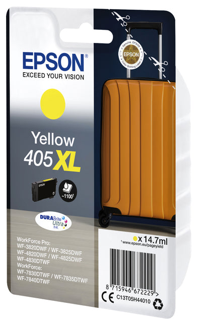 Epson -  Inktcartridge  405xl t05h44 geel | 8 stuks