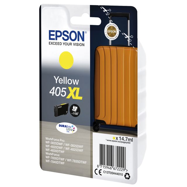 Epson - Tintenpatrone 405XL T05H44 gelb