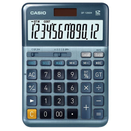 Casio - Taschenrechner DF-120EM