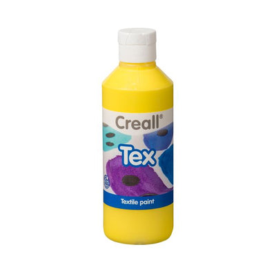 Creall - Textilfarbe Tex gelb 250ml | 6 Stück