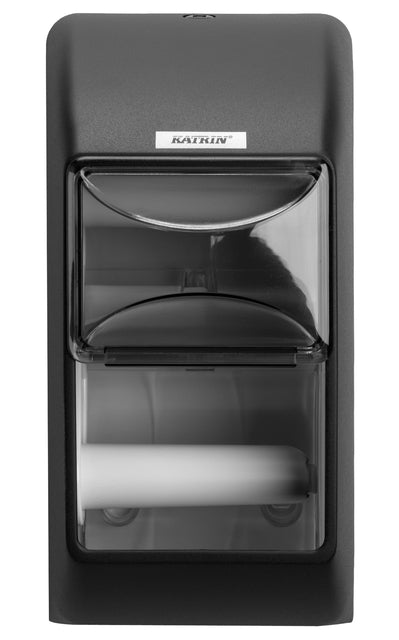 Spender Katrin 104452 Toilettenpapier Standard Schwarz Schwarz