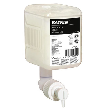 Katrin - Handseife Kopf Körper flüssig 500ml 47543 | 12 Stück
