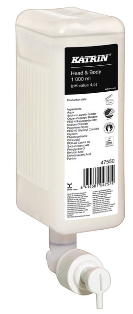 Handseife Katrin 47550 Kopf und Körper 1Liter