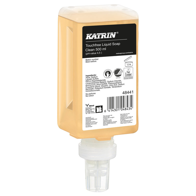 Katrin - Handseife Pure Neutral Liquid Touchfree 500ml 48441 | 12 Stück
