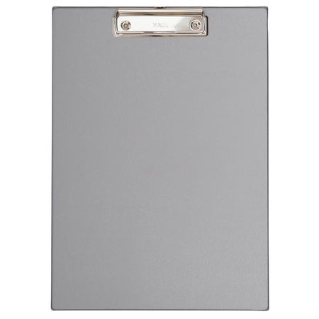 MAUL - Klemmbrett A4 stehend PVC silbergrau | 12 Stück