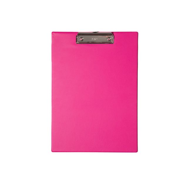 MAUL - Klemmbrett A4 stehend aus PVC neonpink