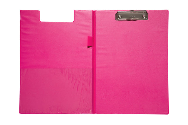 Zwischenablage Ordner Maul A4 mit Penlus Neon Pink | 12 Stücke