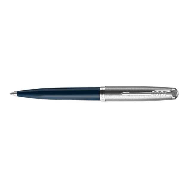 Parker - Kugelschreiber 51 Midnight Blue CT Medium