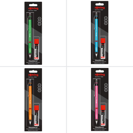 ROtring - Druckbleistift Visuclick 2B 0,7mm sortiert