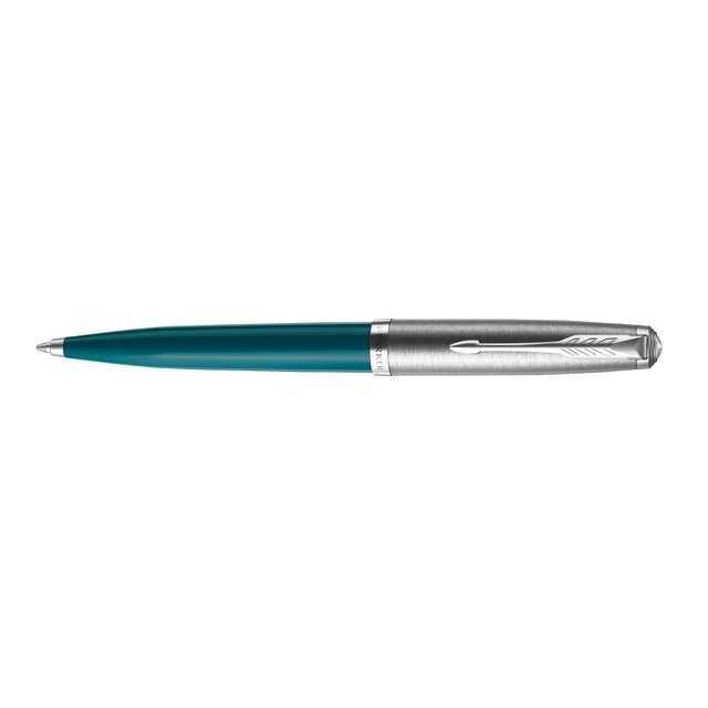 Parker - Kugelschreiber 51 Teal CT Medium