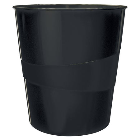 Leitz - Papierkorb Recycle Serie 15 Liter schwarz | 108 Stück