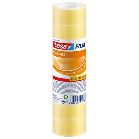 Tesa - Klebebandfolie® Standard 10mx19mm transparent 8 Rollen