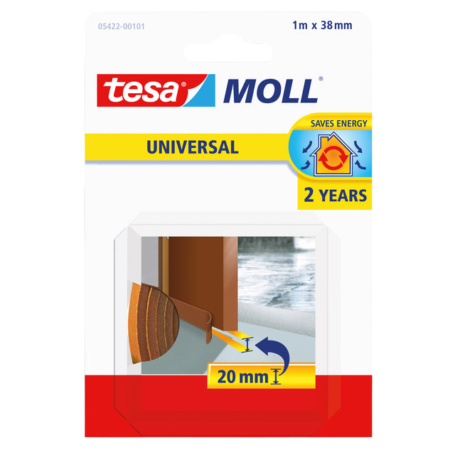 Tourstreifen Tesa Moll 05422 Scream Strip 38mmx1m Braun