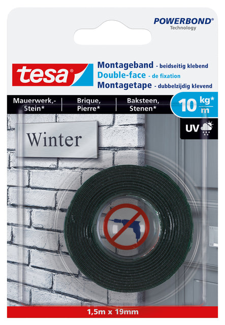 Powerbond Tesa 77748 Montagetape Brick 19mmx1,5m