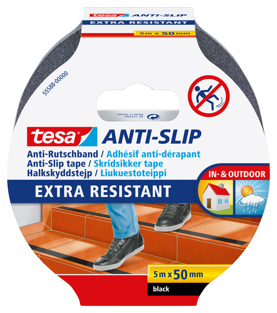 Antisliptape Tesa 55588 50 mmx5m schwarz
