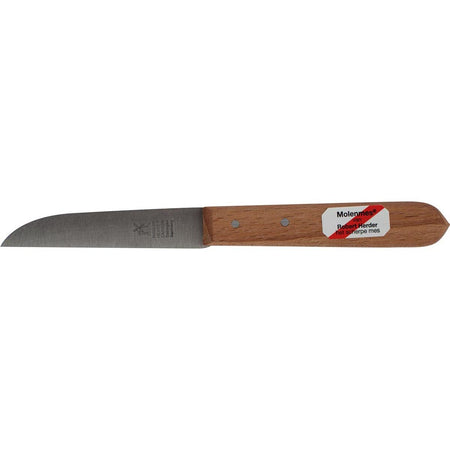 Solingen - Herder Mühlenmesser, Carbon/Holz, 8,5 cm
