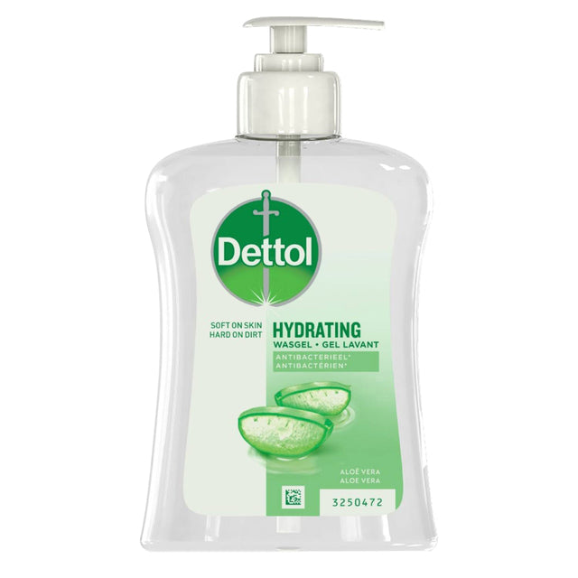 DETTOL - Handseife feuchtigkeitsspendend, antibakteriell, Aloe Vera, 250 ml