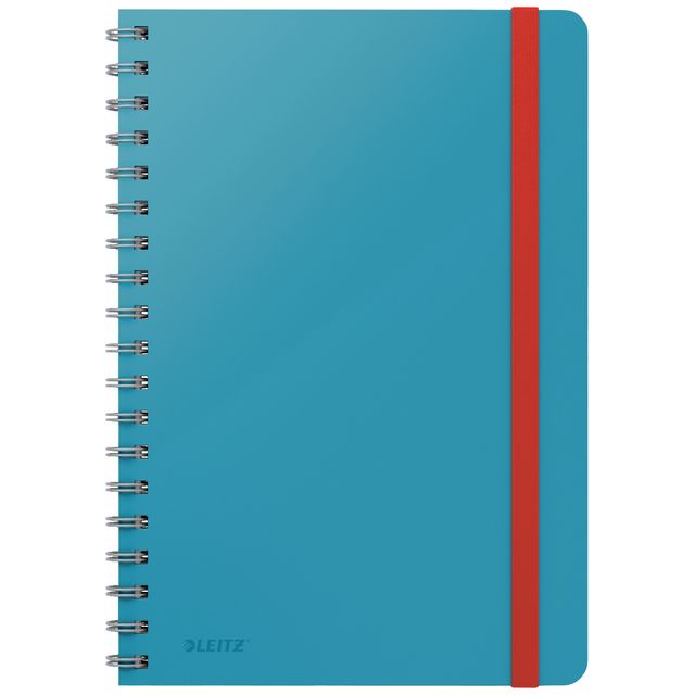 Leitz - Notizbuch Cozy B5 160 Seiten 100gr Spirallinie blau | 510 Stück