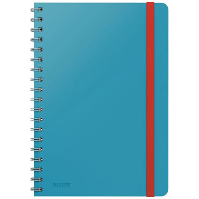 Leitz - Notizbuch Cozy B5 160 Seiten 100gr Spirallinie blau