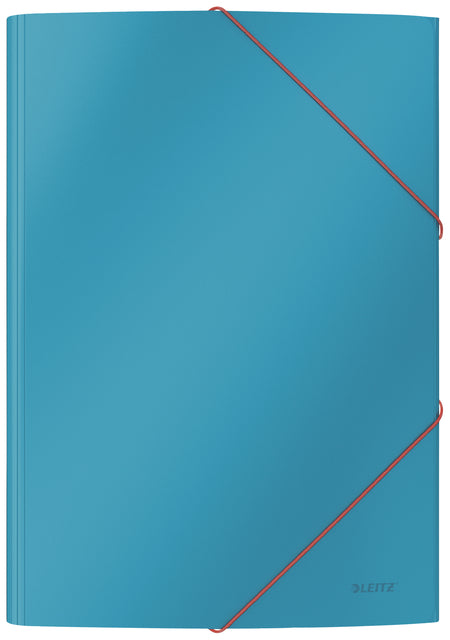 Leitz - Elastomap Cozy A4 3-fach blau | 10 Stück
