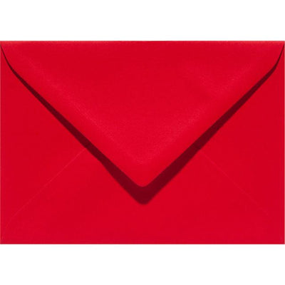 Papicolor - Umschlag EA5 156x220mm rot Packung mit 6 Stück