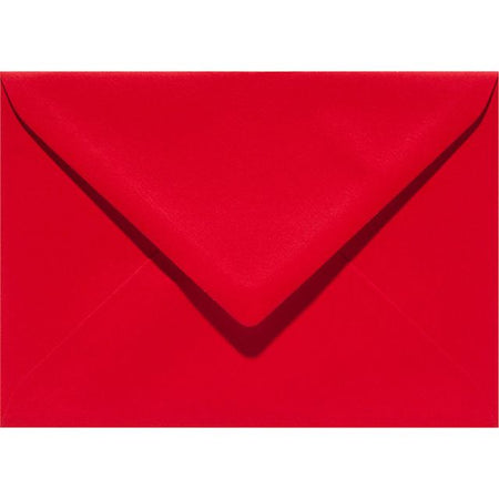 Papicolor - Umschlag EA5 156x220mm rot Packung mit 6 Stück