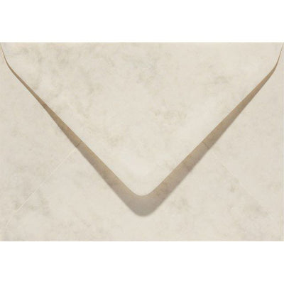 Papicolor - Umschlag EA5 156x220mm Marmor Elfenbein Packung mit 6 Stück