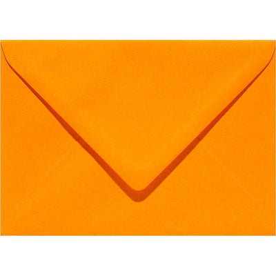 Papicolor - Umschlag EA5 156x220mm orange Packung mit 6 Stück