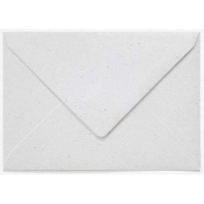 Papicolor – Umschlag EA5 156 x 220 mm, recyceltes Kraftpapier, weiß, Packung mit 6 Stück