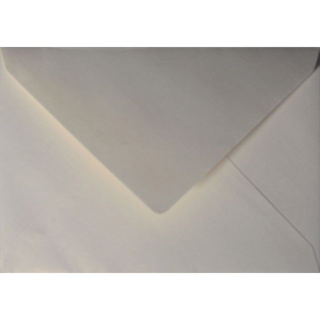 Papicolor - Umschlag EA5 156x220mm Metallic-Elfenbein, Packung mit 6 Stück