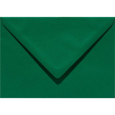 Papicolor - Briefumschlag EA5 156x220mm kieferngrün, Packung mit 6 Stück